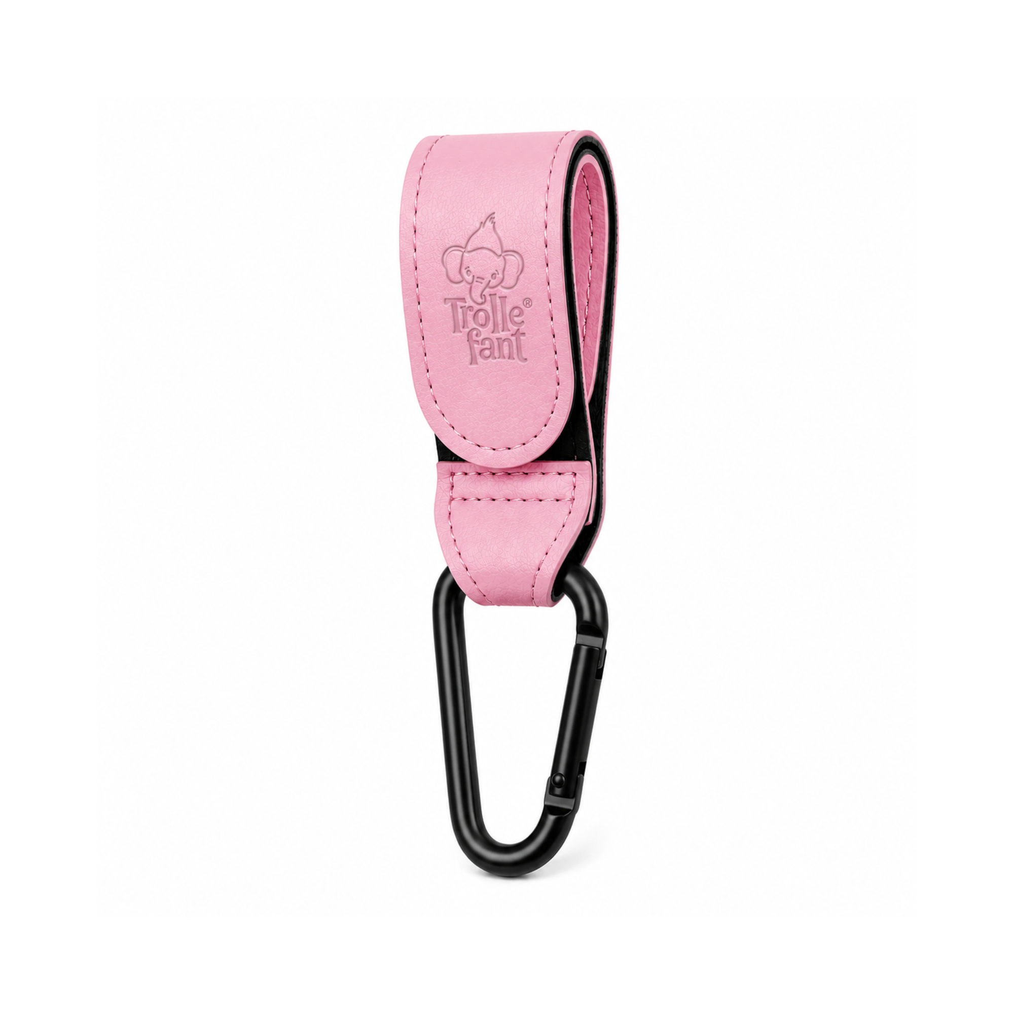 Trollefant Premium barnevognskroker 2-pack, rosa