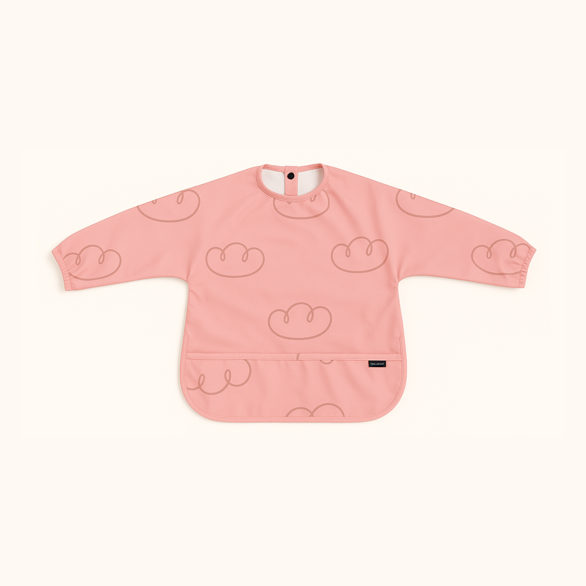 Trollefant Smekke med ermer – 2-pk, rosa