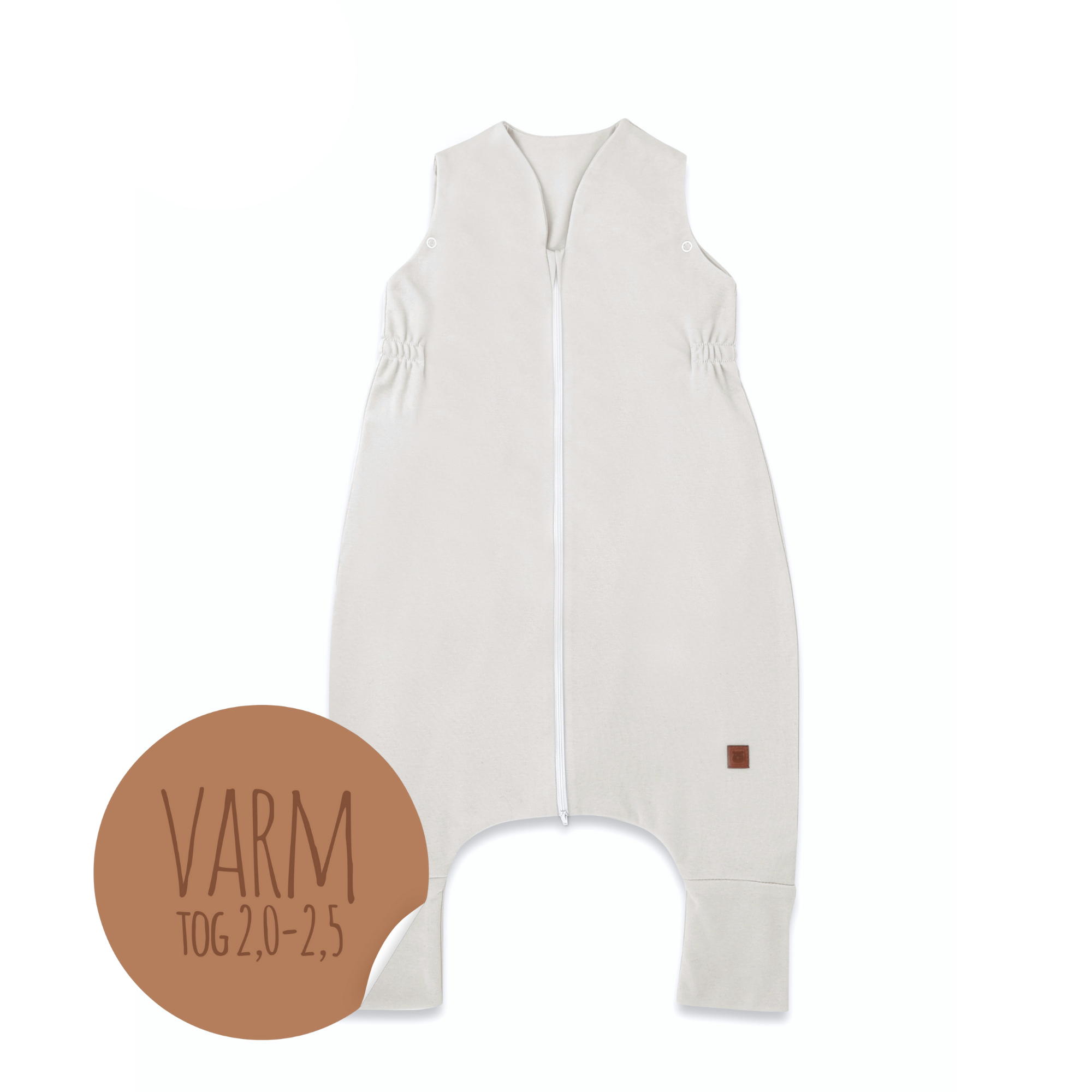 MimiNu Sovepose med ben – Beige