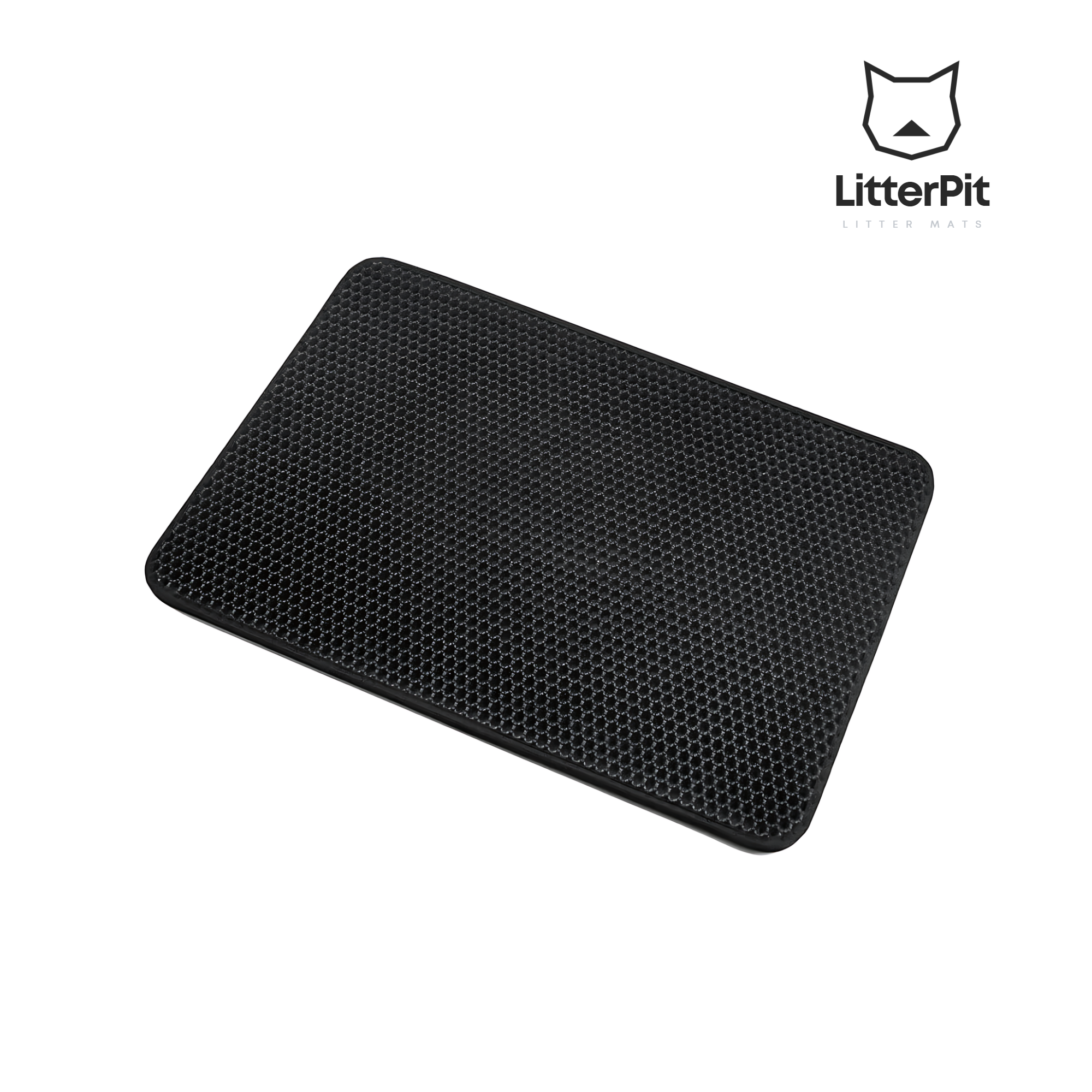 LitterPit Kattetoalettmatte 55X75 cm / 2 for 1