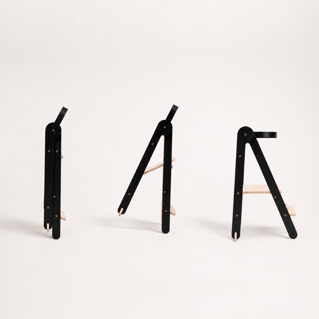 Tower Fold – fleksibel, sammenleggbar kjøkkenhjelper, Black Limited Edition