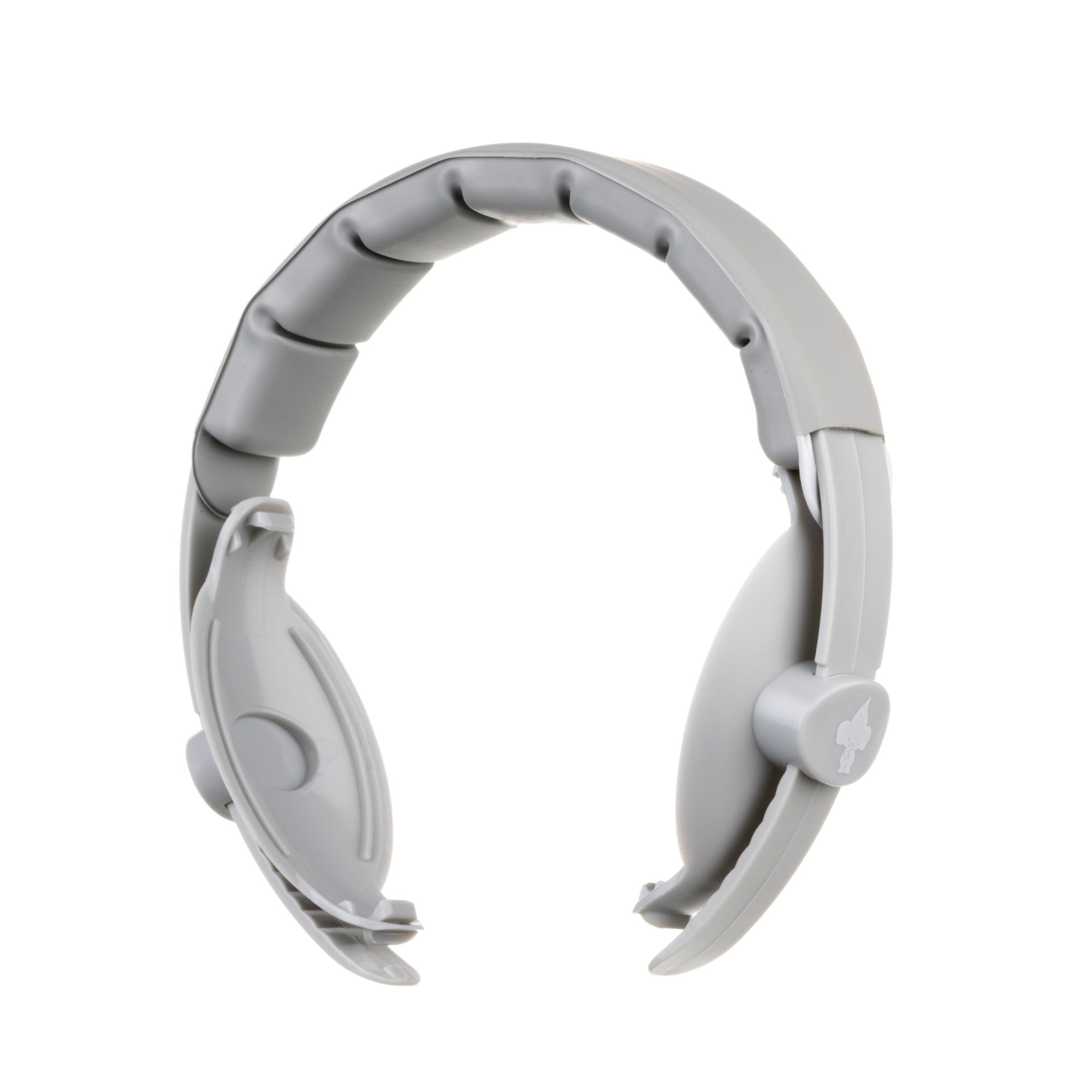 Trollefant hørselsvern for baby 2 in 1, grå