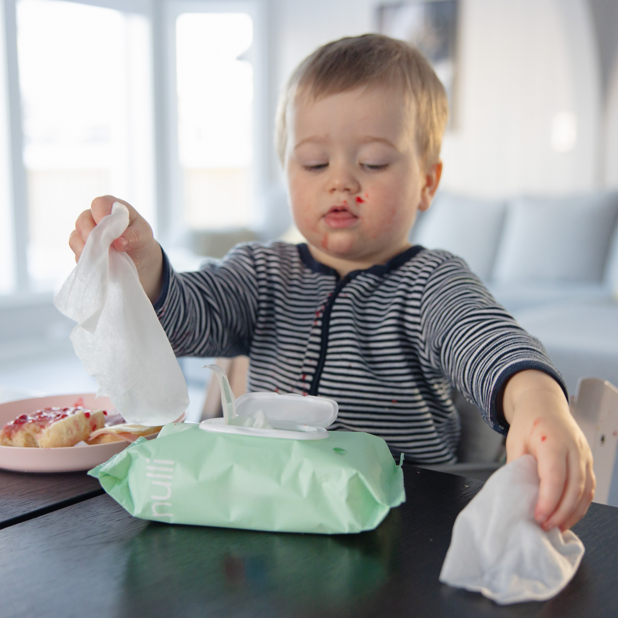 6x Nulli Våtservietter 72 stk. Svanemerket