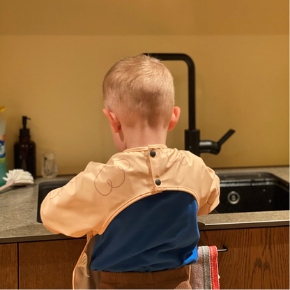 Trollefant Smekke med ermer – 2-pk, beige