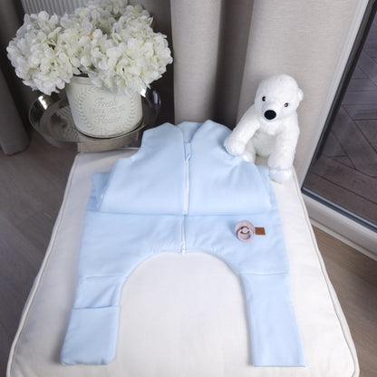MimiNu Lett Sovepose med ben – Baby Blue