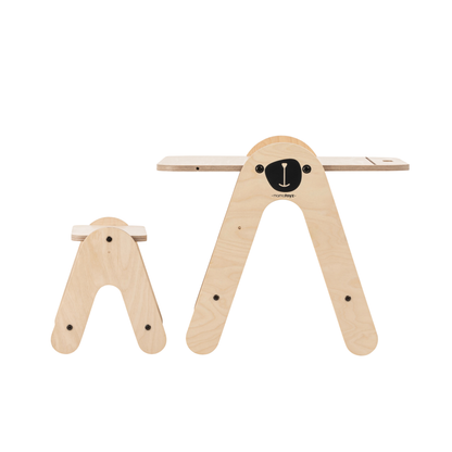 Massam aktivitetsbord og skrivebord