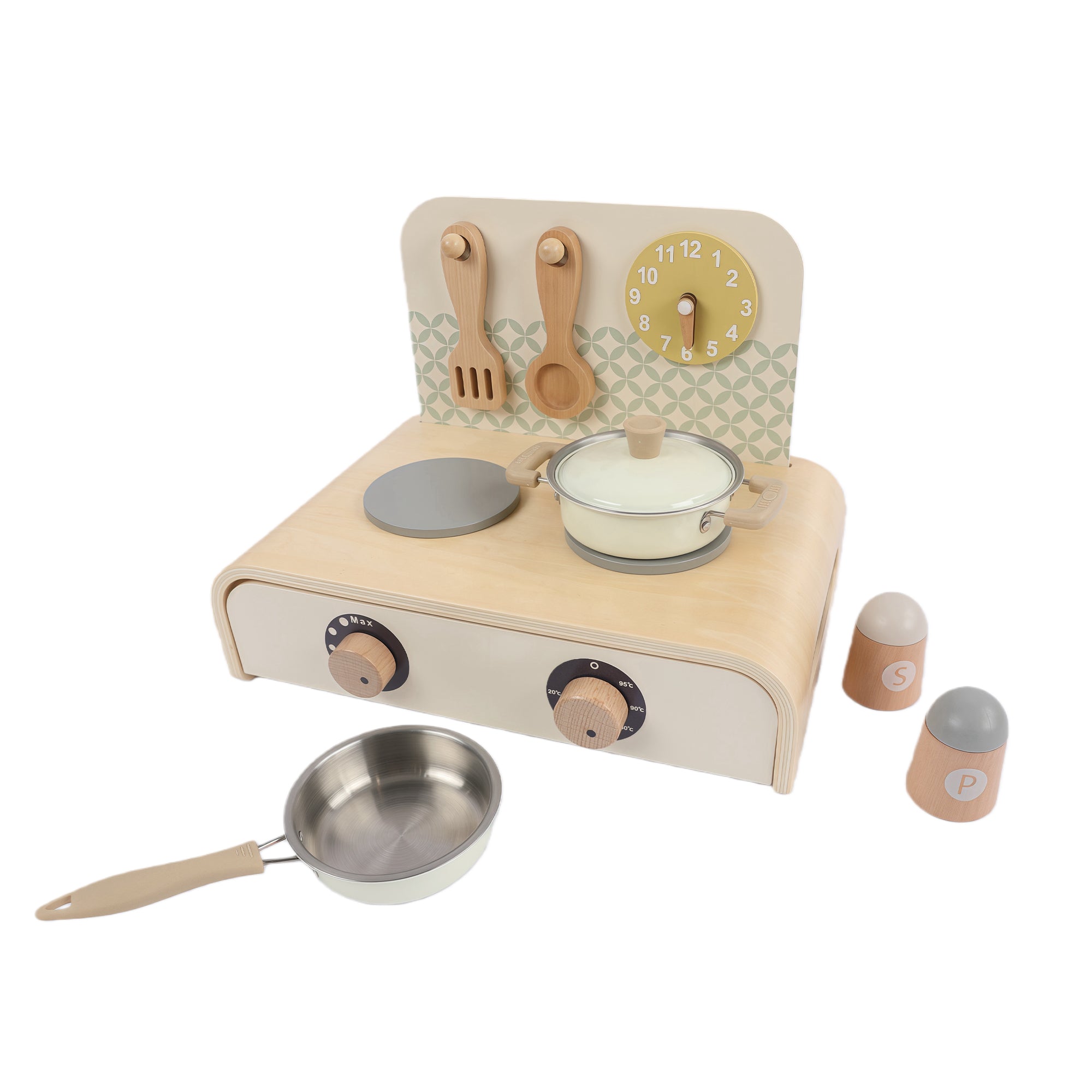 Lekekjøkken i tre – 8 deler