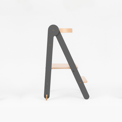 Tower Fold – fleksibel, sammenleggbar kjøkkenhjelp, grå