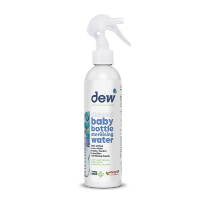 DEW Steriliseringsvann for tåteflasker og smokker – 250 ml