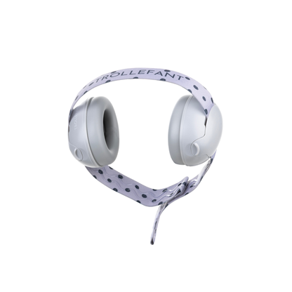 Trollefant hørselsvern for baby 2 in 1, grå