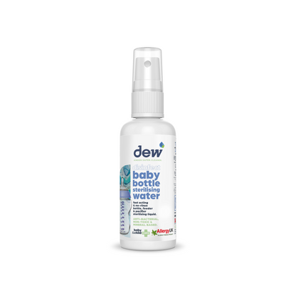 DEW Steriliseringsvann for tåteflasker og smokker – 65 ml