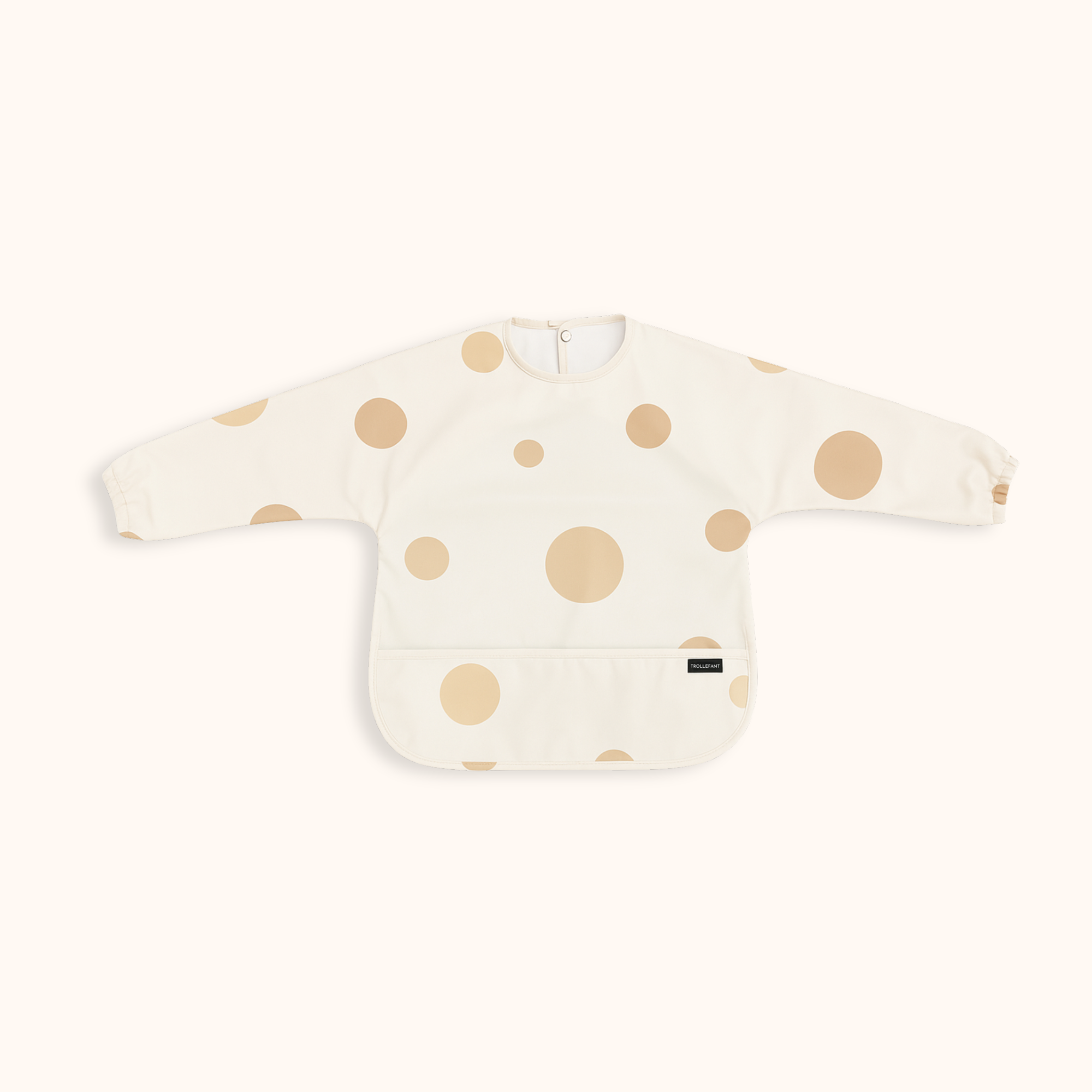 Trollefant Smekke med ermer – 2-pk, beige