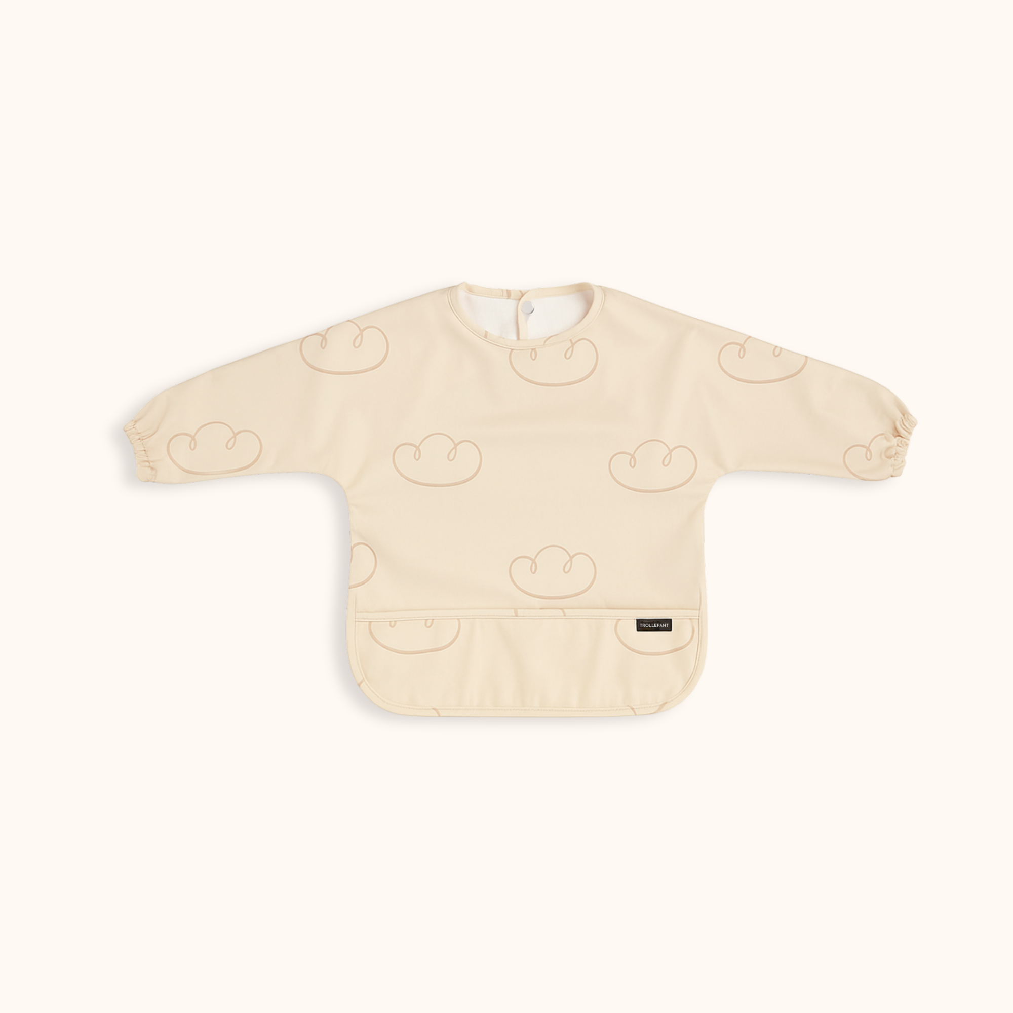 Trollefant Smekke med ermer – 2-pk, beige