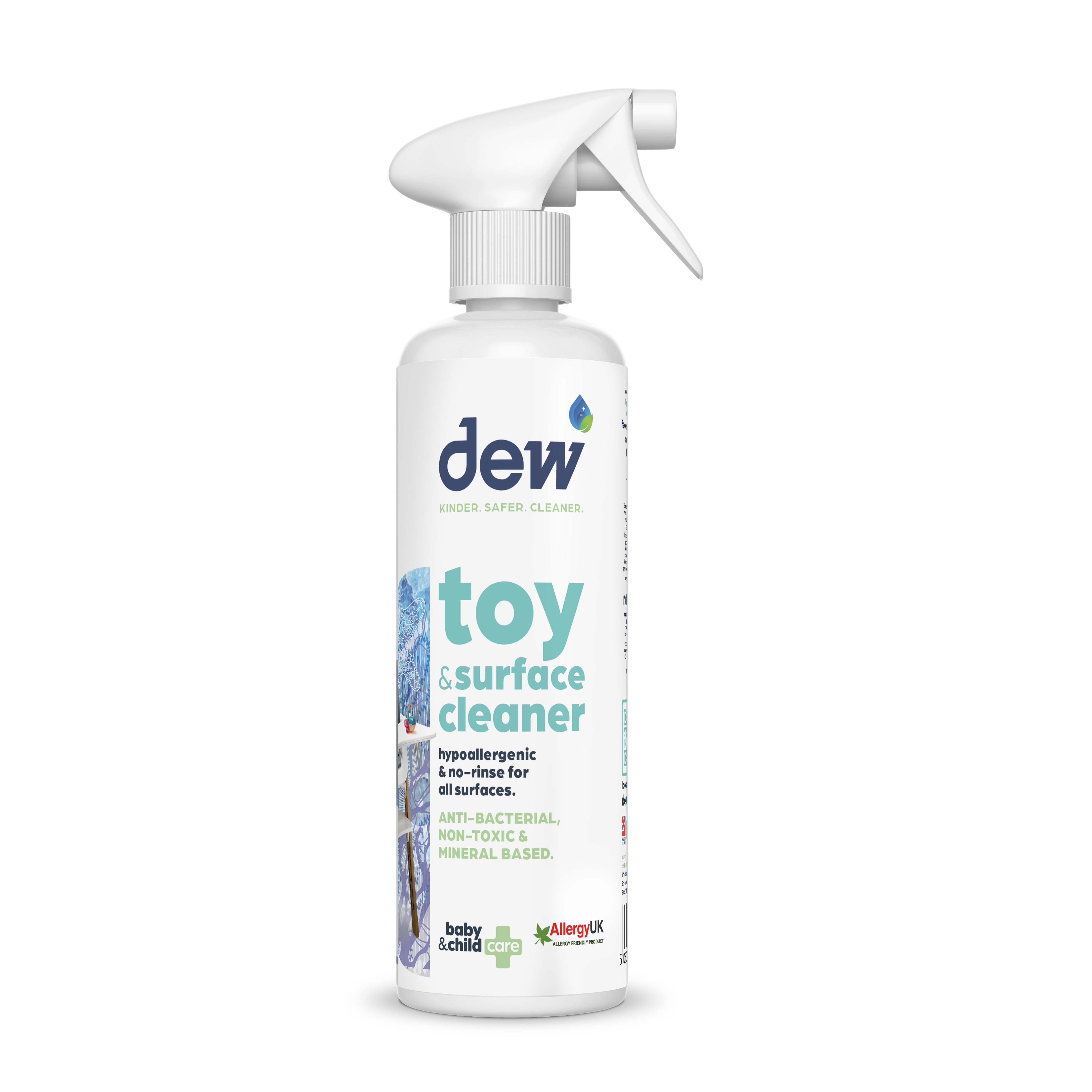 DEW Rengjøring for leker og flater – 500 ml