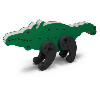 BAKOBA Dra-Cro-Saurus – byggesett i mykt skum