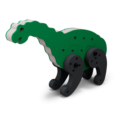 BAKOBA Dra-Cro-Saurus – byggesett i mykt skum