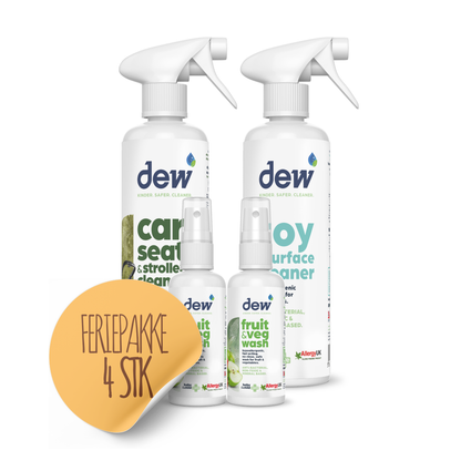 DEW FERIEPAKKE 2x500 ml + 2x65 ml.